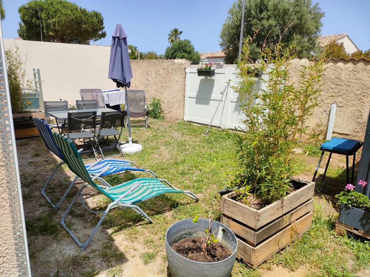 La Casita Serignanaise - Apt T2 - Clim - Jardin Bed & Breakfast ภายนอก รูปภาพ